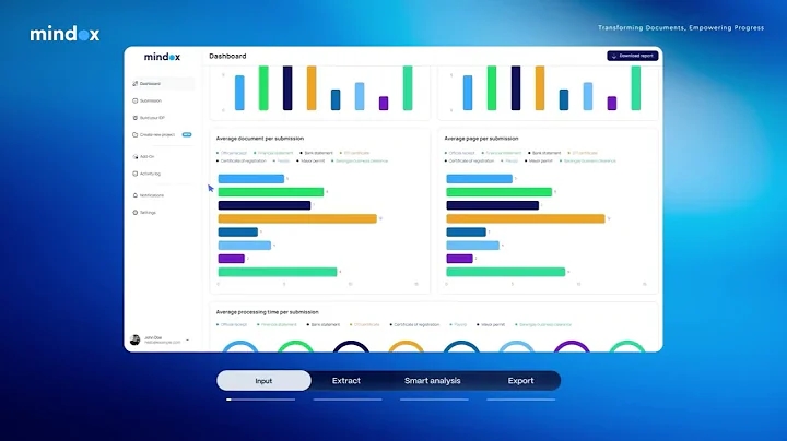 See How it Works! mindox: AI-powered Intelligent Document Processing Platform Demo
