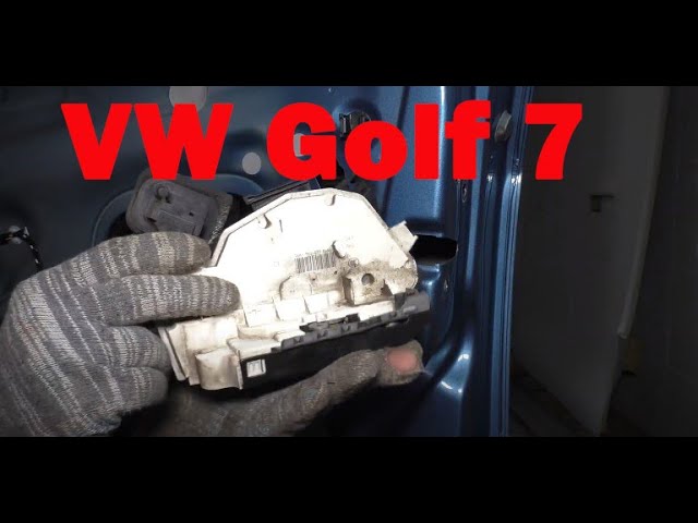 Golf 5 Türschloss wechseln, Change the Golf door lock, VitjaWolf, Tutorial, HD