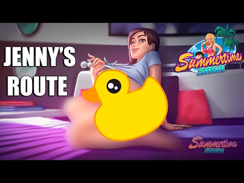 Видео: Summertime Saga - Jenny’s Route. Гайд на полное прохождение