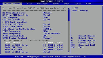 ASUS Rampage Extreme X48 - BIOS Overview and Practical LGA775 Overclocking Tips