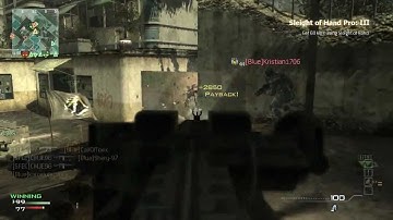 MW3-Machine Gun Multi-Kill!