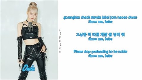 EVERGLOW - LA DI DA (Rom~Han~Eng) Color & Picture Coded