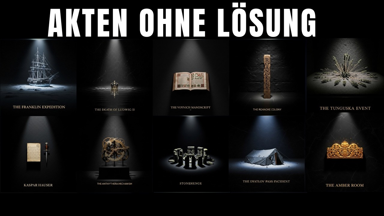 10 historische Rätsel – Akten existieren, Antworten fehlen