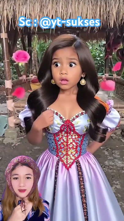 How come you turned into a beautiful girl @yt-sukses