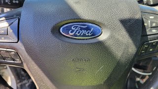 2021 Ford Ranger Steering Wheel Airbag Removal