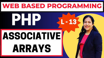 Associative Array in PHP | Web programming | Server Side Scripting | #bca #btech #bsc CS & IT