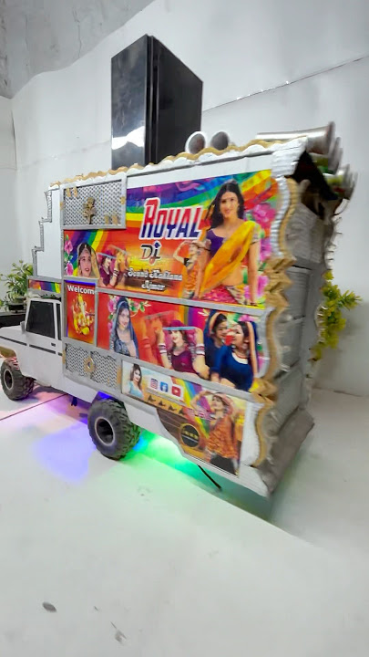 Mini Dj pickup🦅 !! Rajasthan's smallest Dj sound !! Dj Toy #shorts #dj #shortfeed #viral