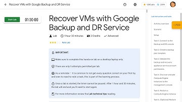 Recover VMs with Google Backup and DR Service