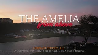 The 2020 Amelia Concours from Above 4K