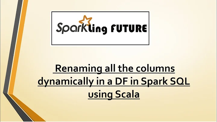 FoldLeft() | Replacing all the Column names at one go dynamically in a DF in Spark SQL using Scala