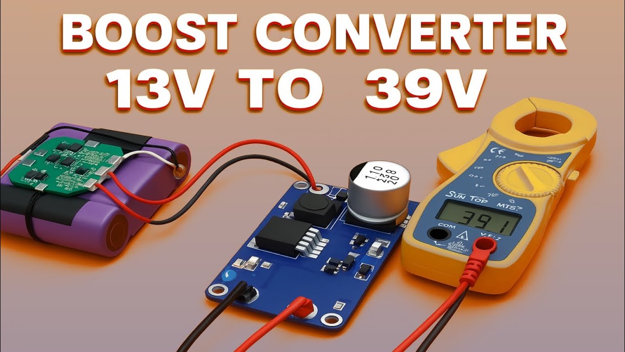 Ca6009 Module High Voltage Boost Converter ⚡ | 13V to 39V CA-6009 Module #short # ...