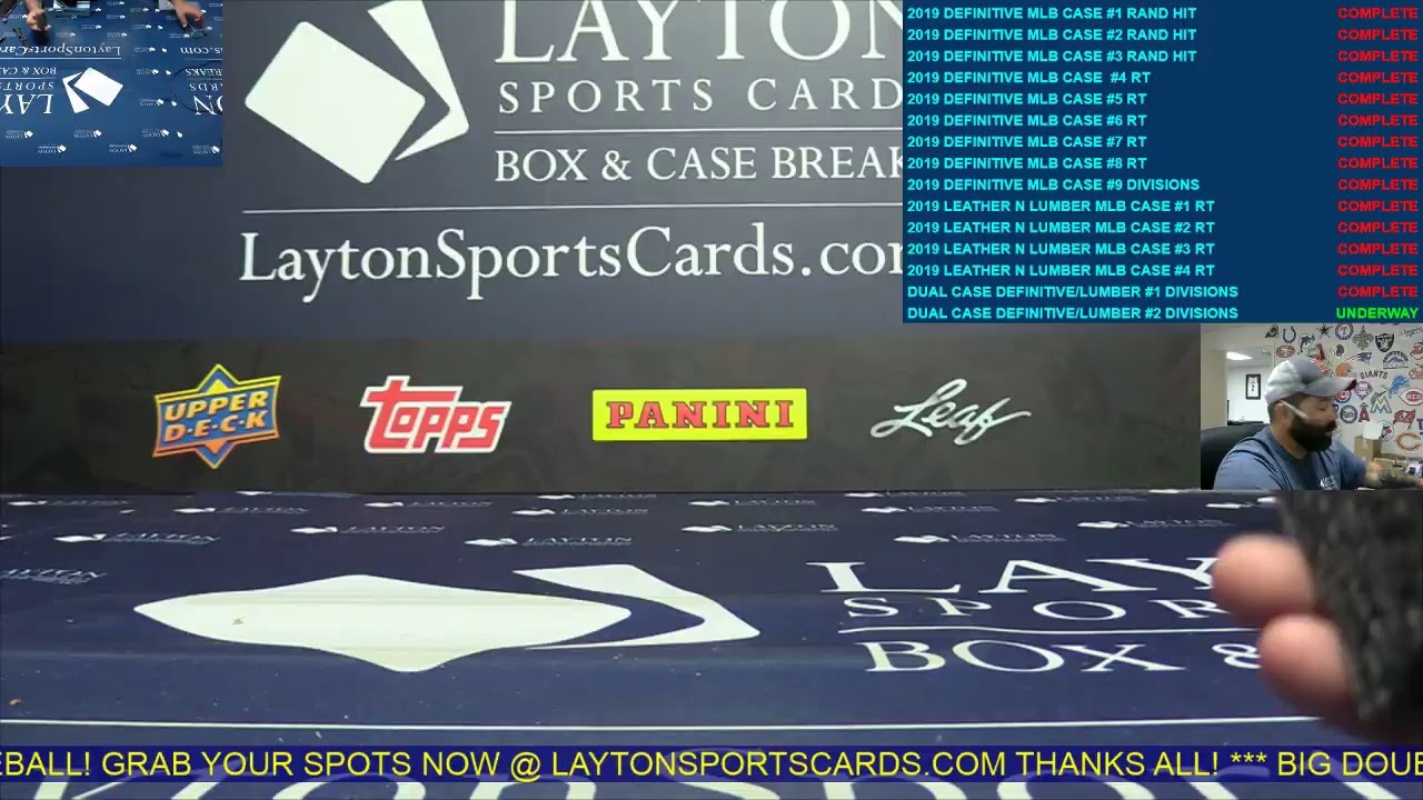 Layton Sports Cards Live! YouTube