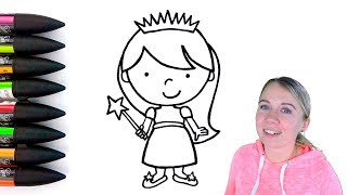 Coloring Pages Little Princess - Coloring Book For Children screenshot 4