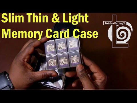 Slim Memory Card Case Wallet Review of XIT 12 SD Card Hard ...