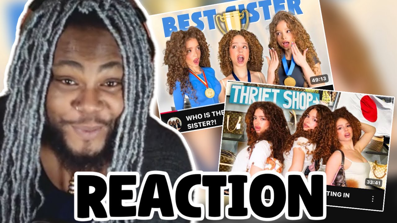 WHO’S THE BEST KALOGERAS SISTER + THRIFTING IN JAPAN | REACTION