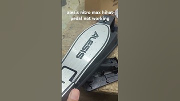alesis nitromax hihat pedal not working #alesisdrums #edrums