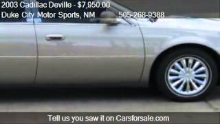 2003 Cadillac Deville Sedan - for sale in Albuquerque, NM 87
