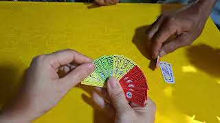 Four-color card game. A two consecutive wins. screenshot 4