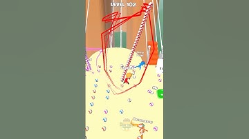 Bridge Race 3D game in MAX LEVEL ( Level - 102 ) #shorts #gaming  #bridgerace  #at2048