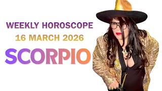 Famous Scorpio 16th March Weekly  Horoscope 2026 Wealth