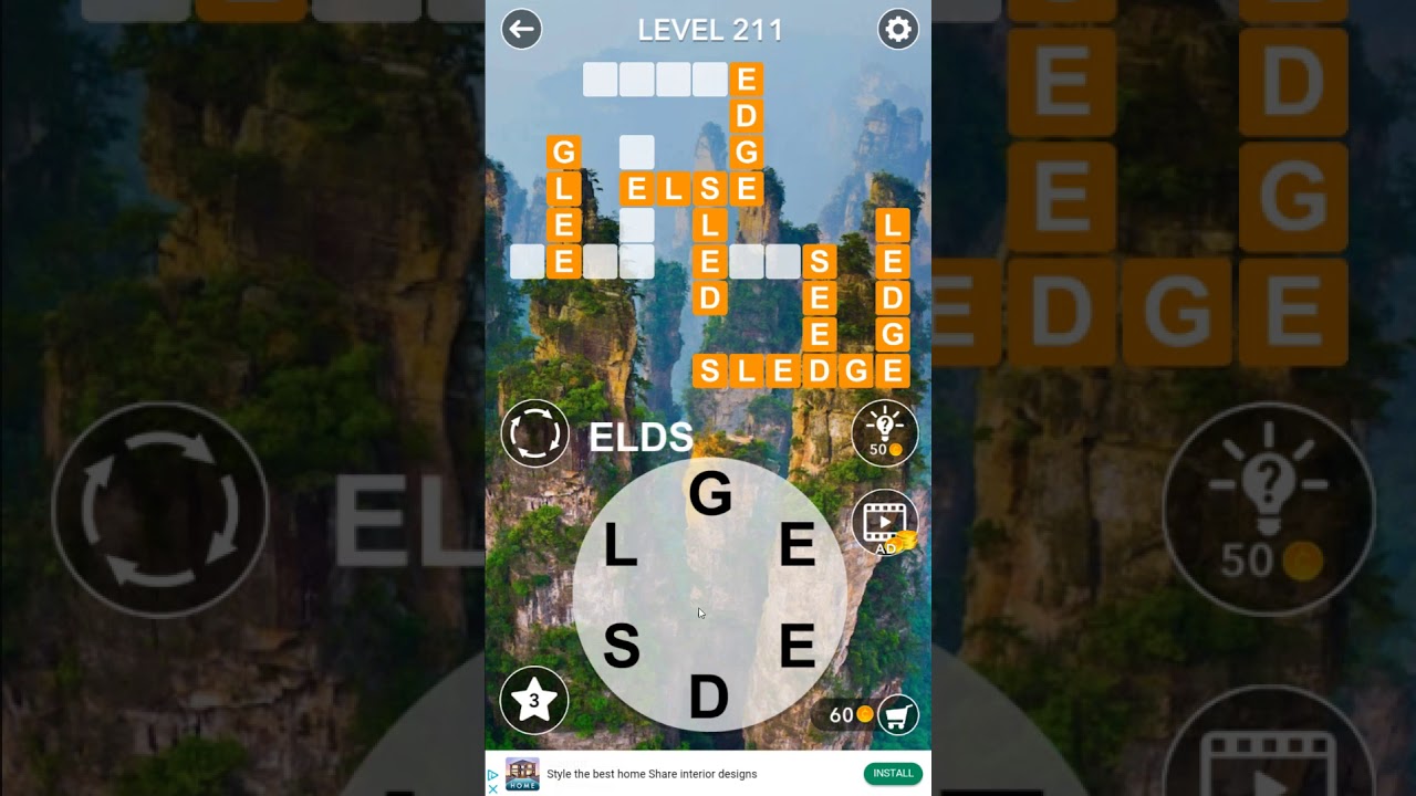 Word Crossword Search level 211