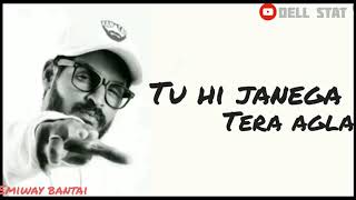 Emiway Bantai - Maalik Video Lyrics Song ||| New Rapping Song Lyrics Status Download 2020 |||