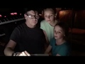 Gary Numan sings with daughters