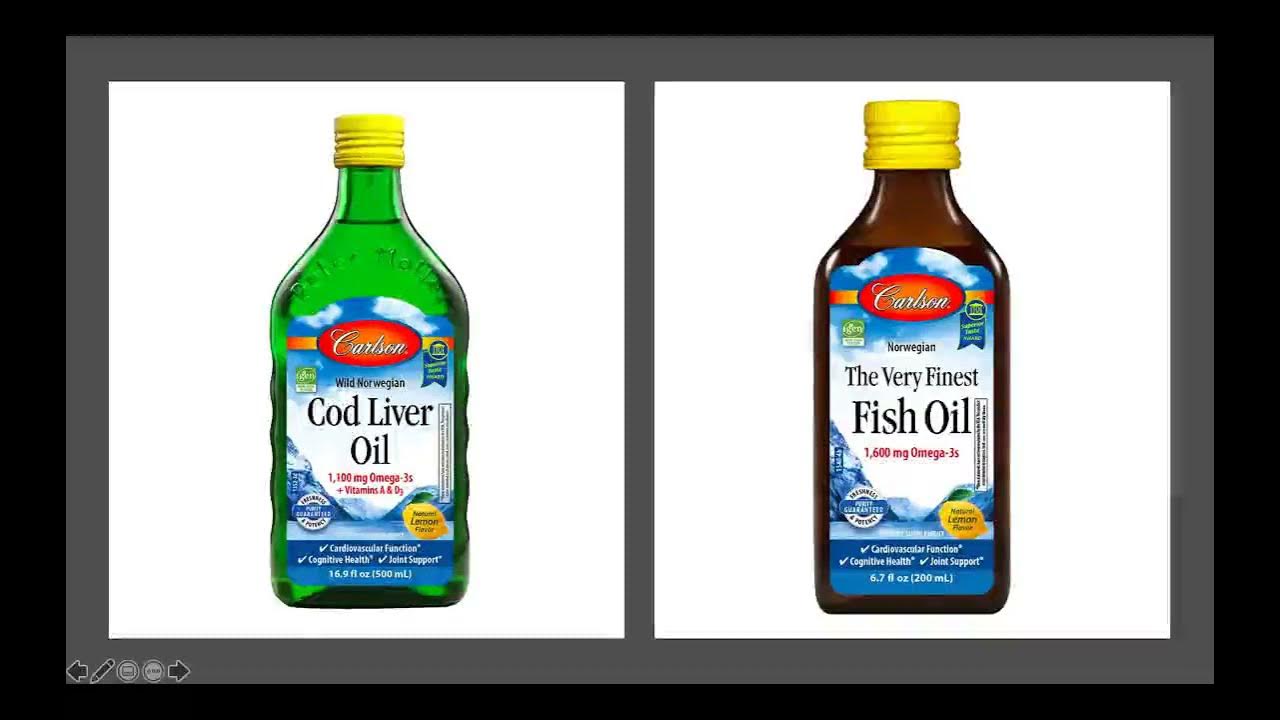 The Difference between Fish Oil and Cod Liver Oil YouTube