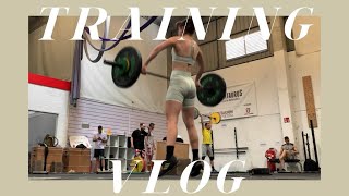 Training vlog - Olympic weightlifting - Halterofilia - Semana 6 D1