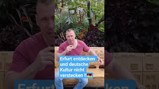 👍🏻 erfurt im freistaat thüringen mit reichlich deutscher kultur 🇩🇪