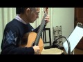 The Platters - Smoke Gets In Your Eyes (solo guitar cover) 煙が目にしみる ギター
