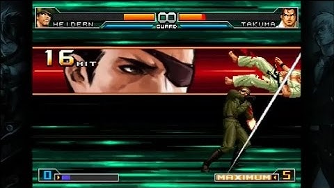 KOF2002UM - Heidern MAX 2 combo