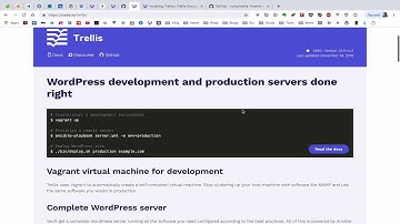 Roots for WordPress - 01 - Intro and Trellis Setup