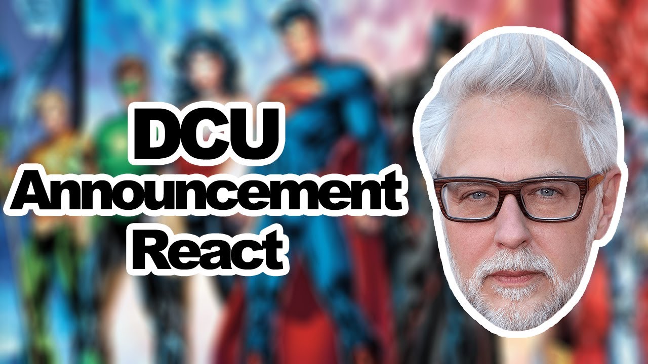 DCU ANNOUNCEMENT REACT YouTube