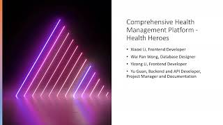 CS 6440 Project Final Submission - Comprehensive Health Management Platform （fixed version）