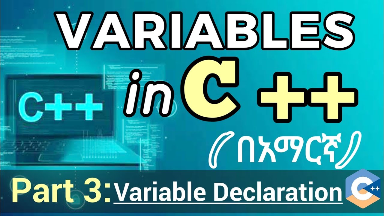 Variables in C++ Programming Language | Part 3 #preengineering #2025 ...