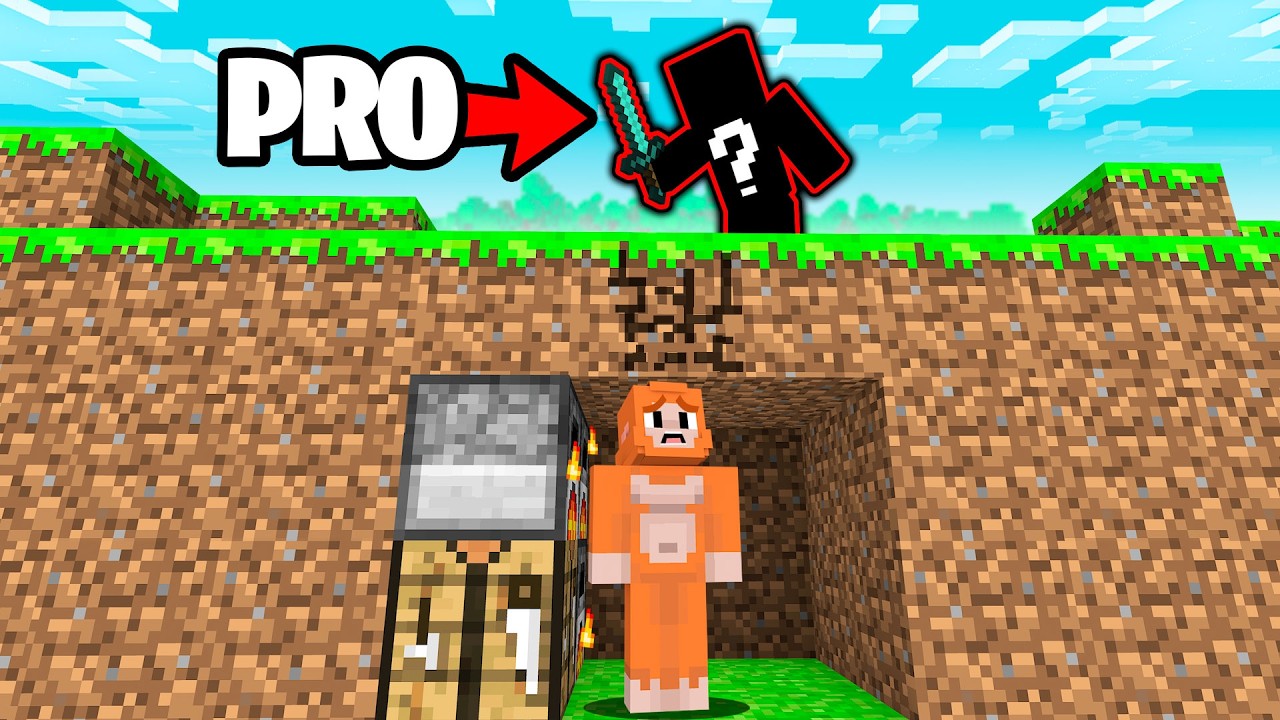 Minecraft Manhunt vs 1 PRO