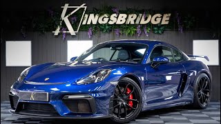 *UNICORN EXAMPLE* PORSCHE 718 CAYMANGT4 COUPE PETROL PDK EURO 6 (S/S