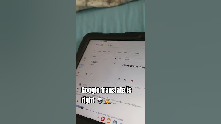 W google translate