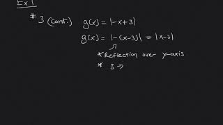 Ma 1.4 Ex 1 #3 & 4