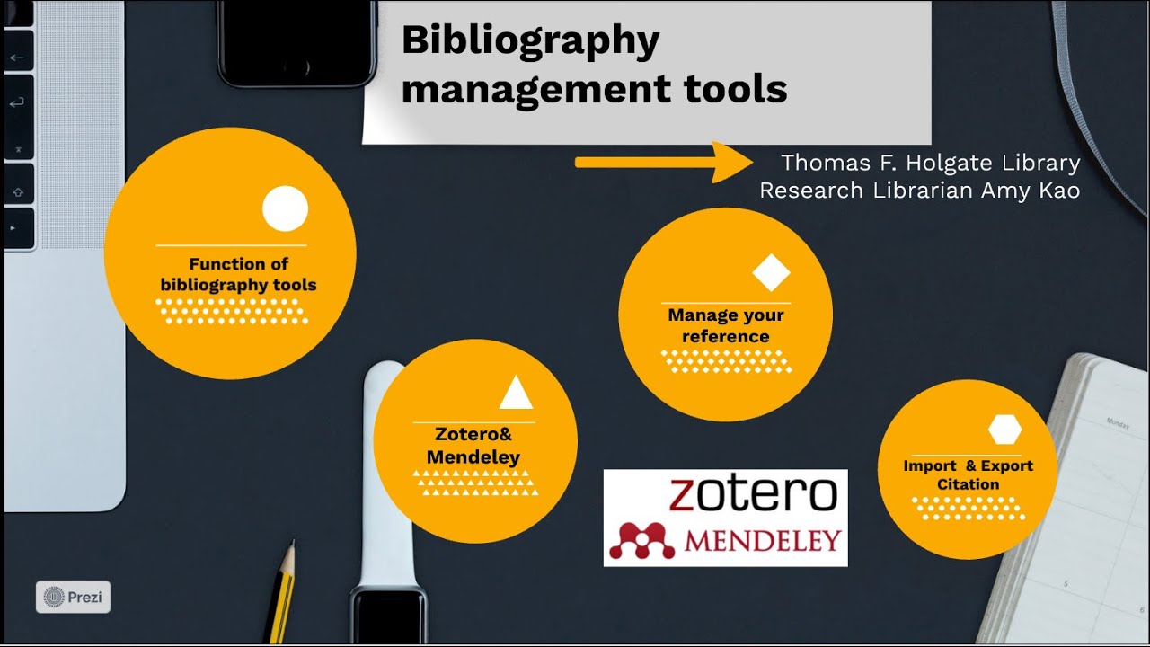 Library Session Bibliography Management Tools