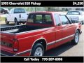 1993 Chevrolet S10 Pickup Used Cars Monroe GA