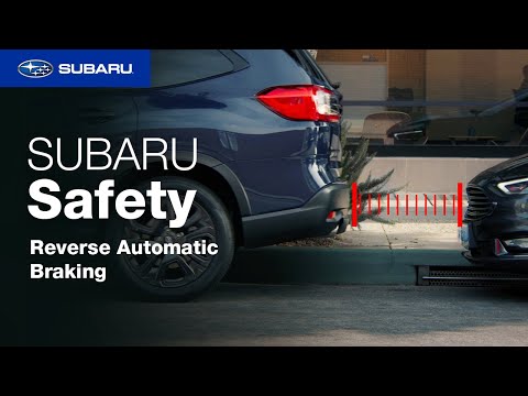 Subaru Safety Features | Reverse Automatic Braking (2023)