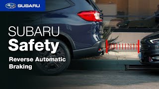 Subaru Safety Features | Reverse Automatic Braking (2023)