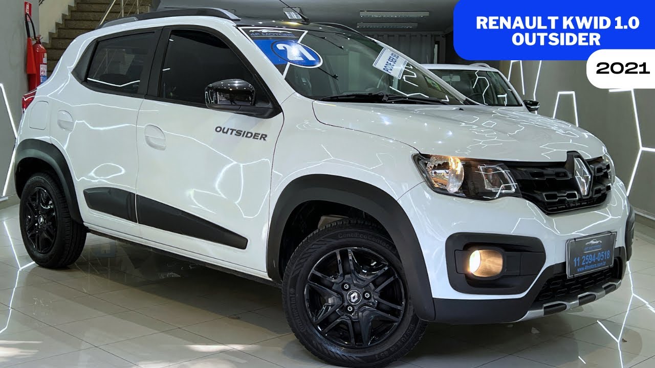 Renault Kwid 1.0 Outsider 2021 @4fmotors - YouTube