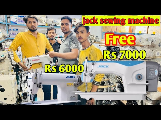 Diwali offer Rs 6000 jack sewing machine jakir sewing machine Gandhi nagar juki sewing machine class=