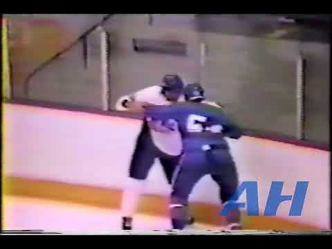 NHL Sep. ?, 1991 Denis Larocque,QUE v Ed Ward,QUE (TC) x2 Feeds Quebec Nordiques