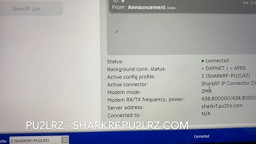 Configurando o Openspot para conectar no Painel SharkRF IP Connector Protocol Server - Brasil 2020