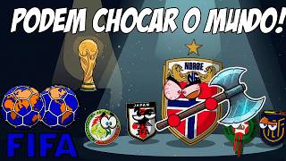 Seleções que podem surpreender nessa copa!