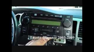 Car stereo removal and repair toyota 4 runner for
http://www.carstereohelp.com